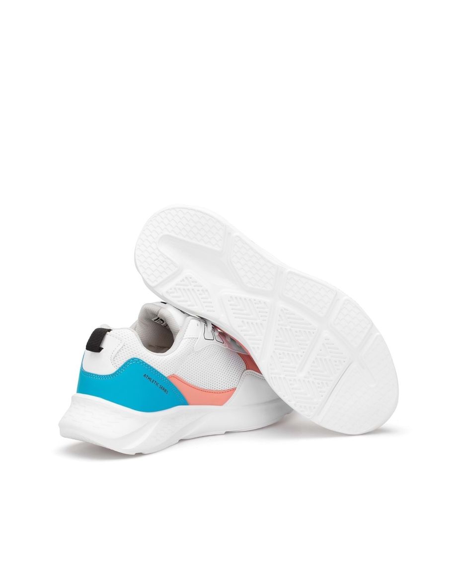 White Blue Sax Women's Sneaker - 3