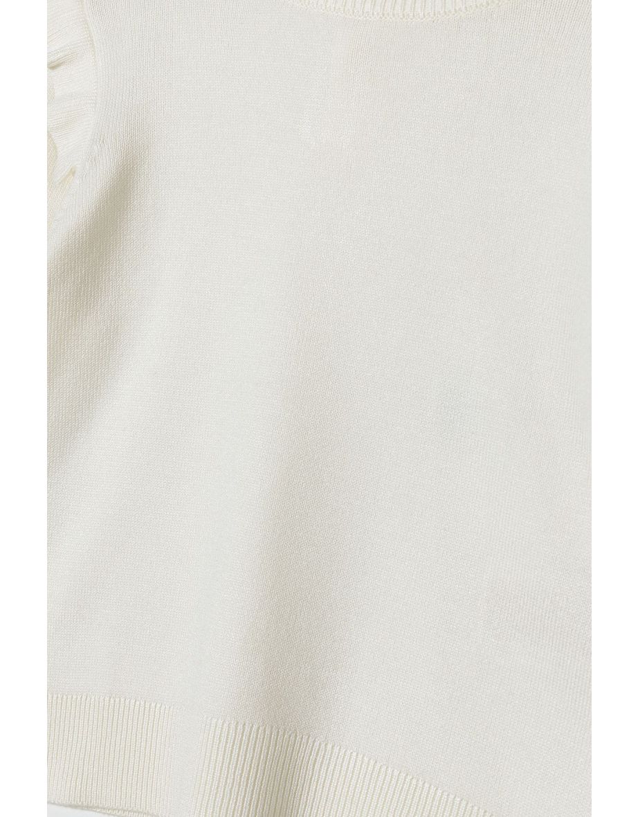 Girls Frill Sleeve Jumper - 2