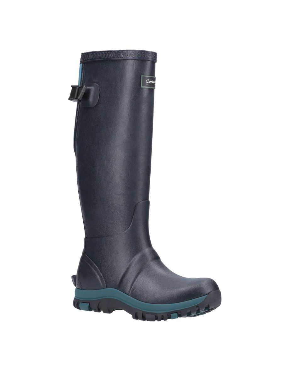 Cotswold Womens/Ladies Realm Wellington Boots - Navy - 3