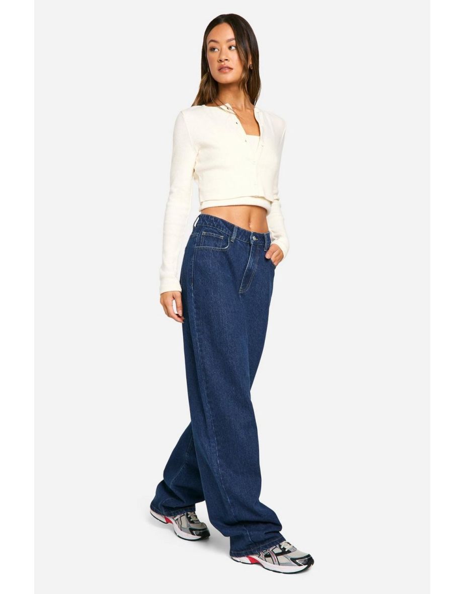 Tall Basics High Waisted Boyfriend Jeans