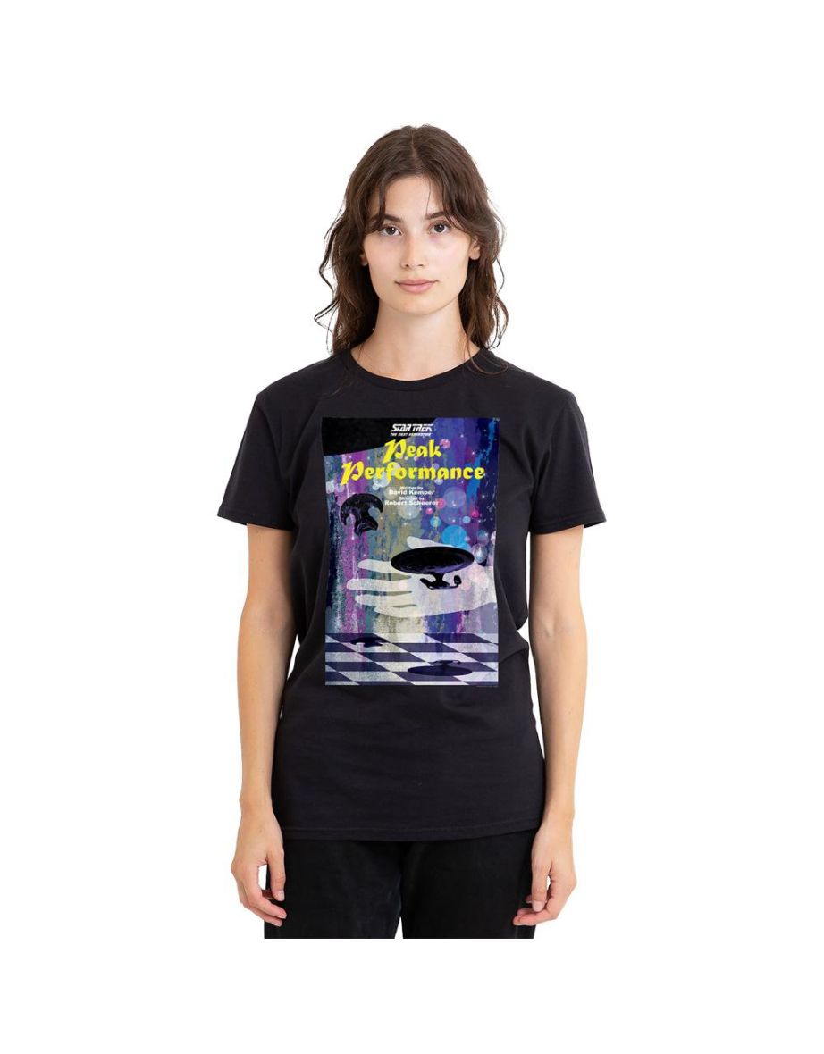 Star Trek Unisex Adult The Next Generation Season 2 Episode 21 T-Shirt - Black