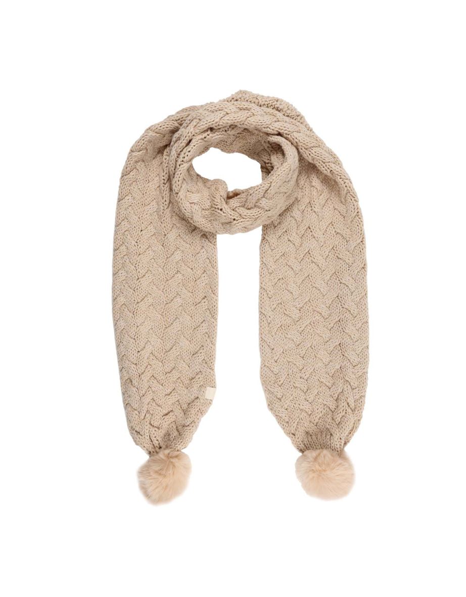 Accessories Regatta Lovella IV Chunky Cable Knit Scarf in Cream