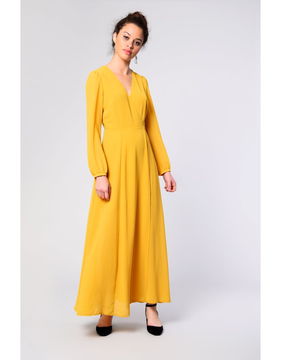 Glamorous on sale yellow dress