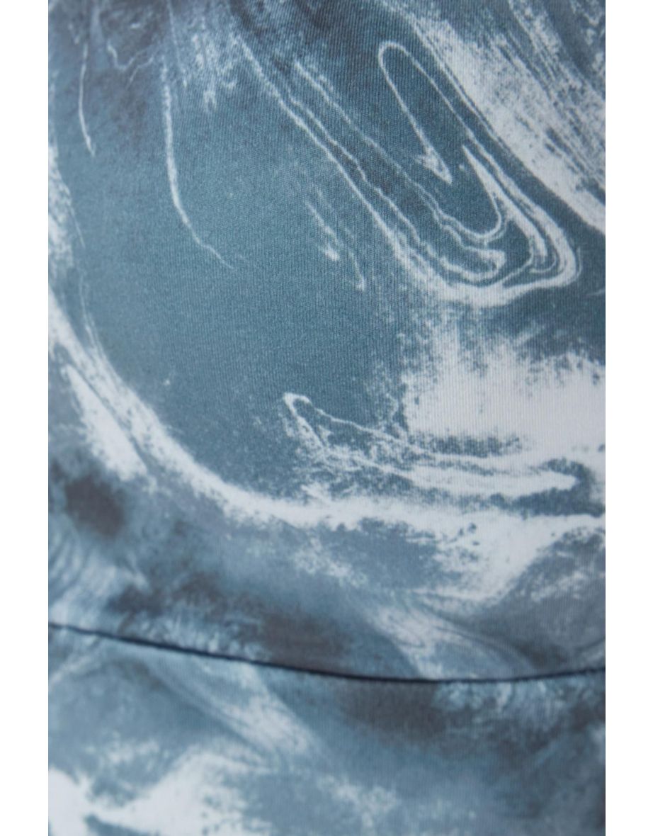 Gray Patterned Women's Bra - 5