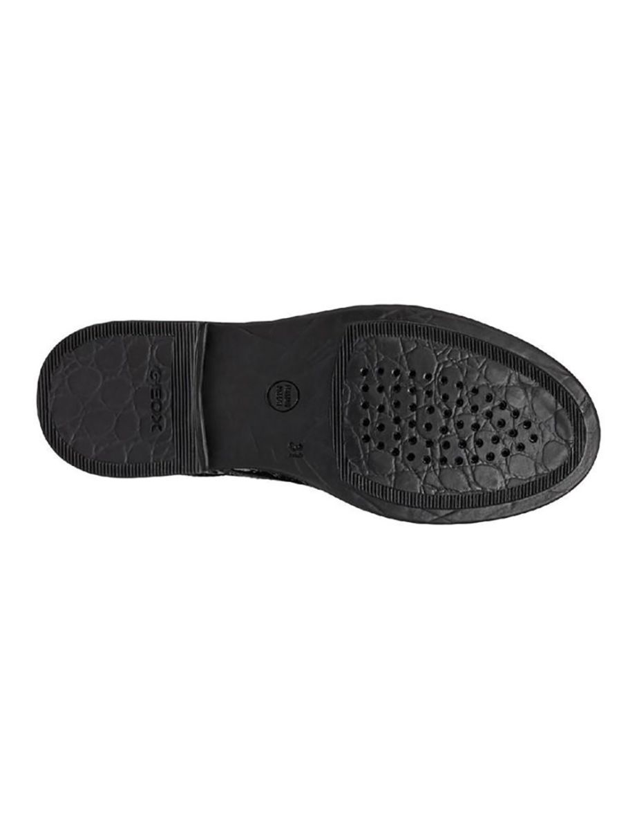 Geox Girls Agata Patent Leather Shoes - Black - 3