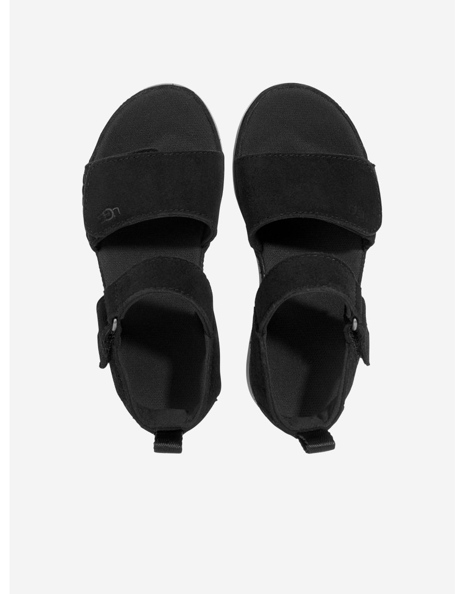 Girls Goldenstar Sandals in Black - 3
