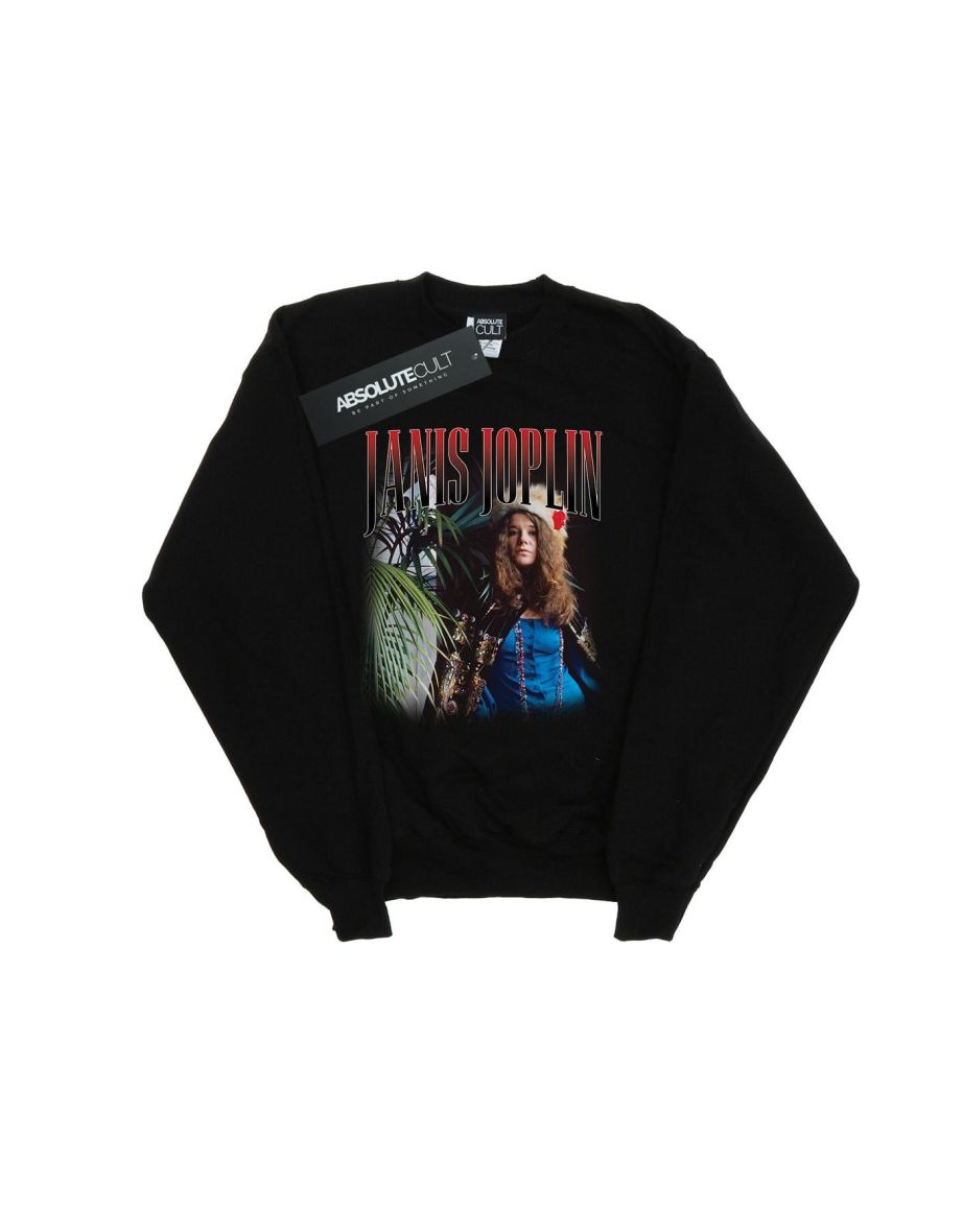 Janis Joplin Boys Baron Homage Sweatshirt - Black