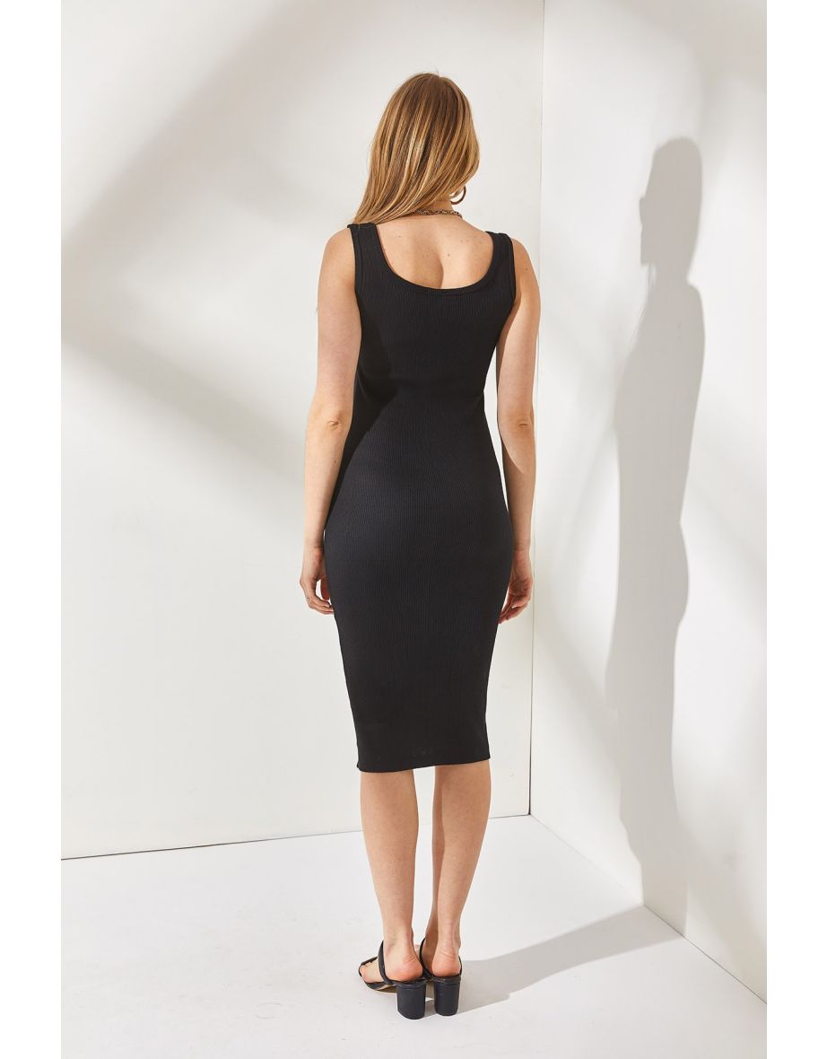 Dress - Black - 4
