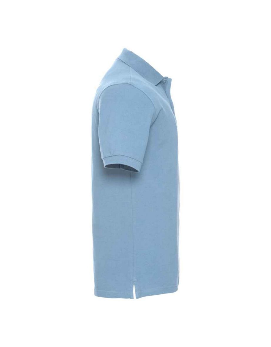 Russell Mens Classic Cotton Pique Polo Shirt - Sky Blue - 2
