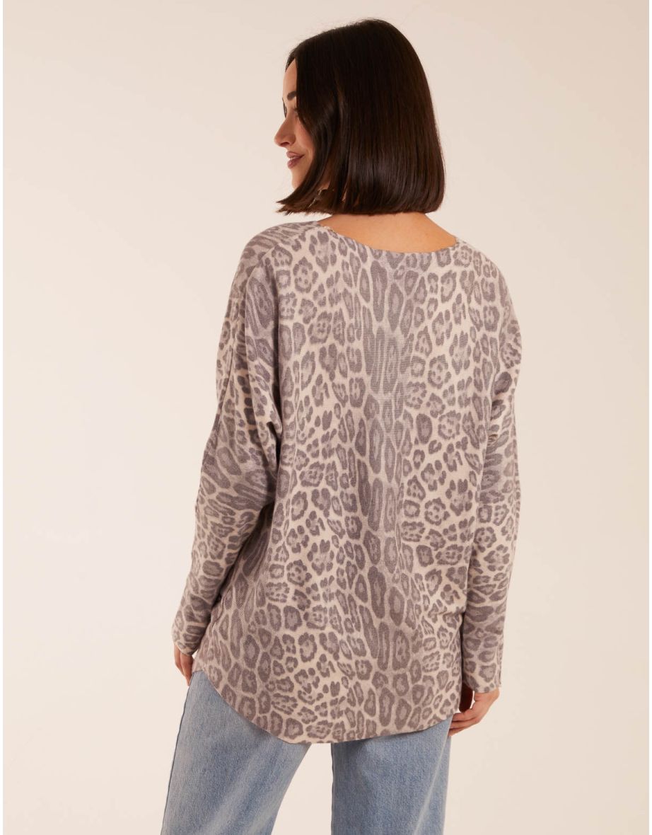 Leopard Print Jumper - 4