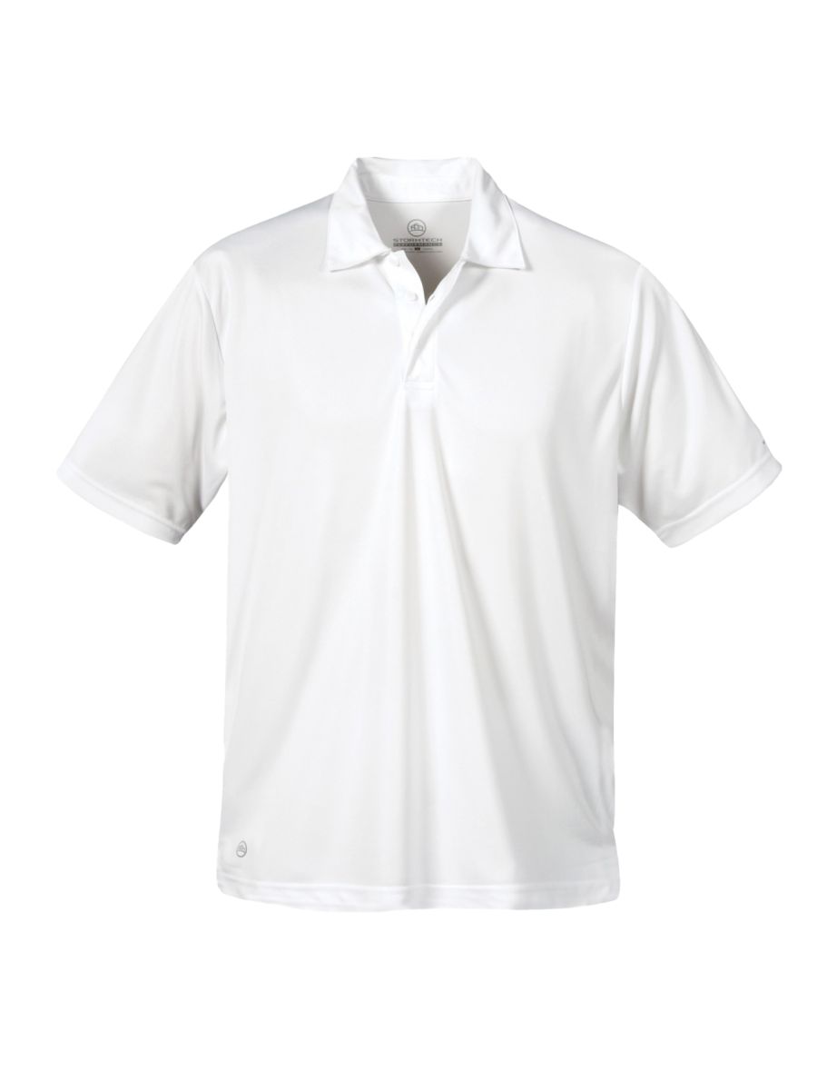 Stormtech Mens Short Sleeve Sports Performance Polo Shirt - White - 2