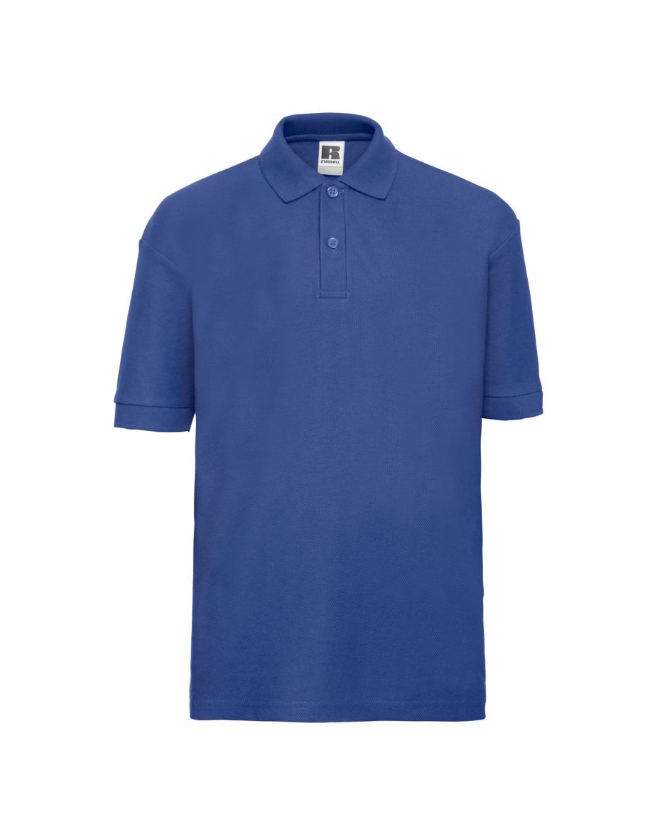 Russell Childrens/Kids Polo Shirt - Bright Royal Blue