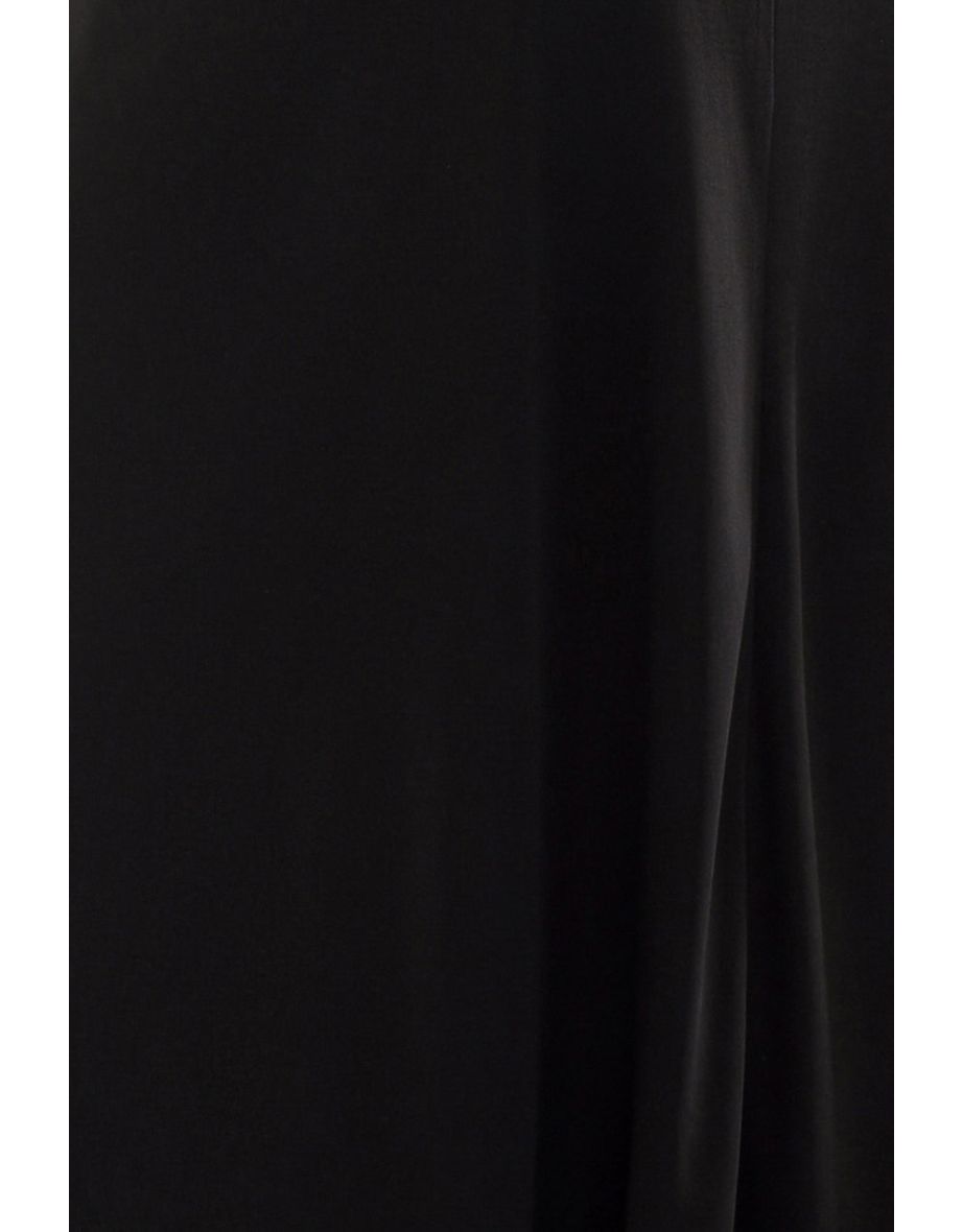 Goddiva Jersey Lining Maxi Skirt - 4