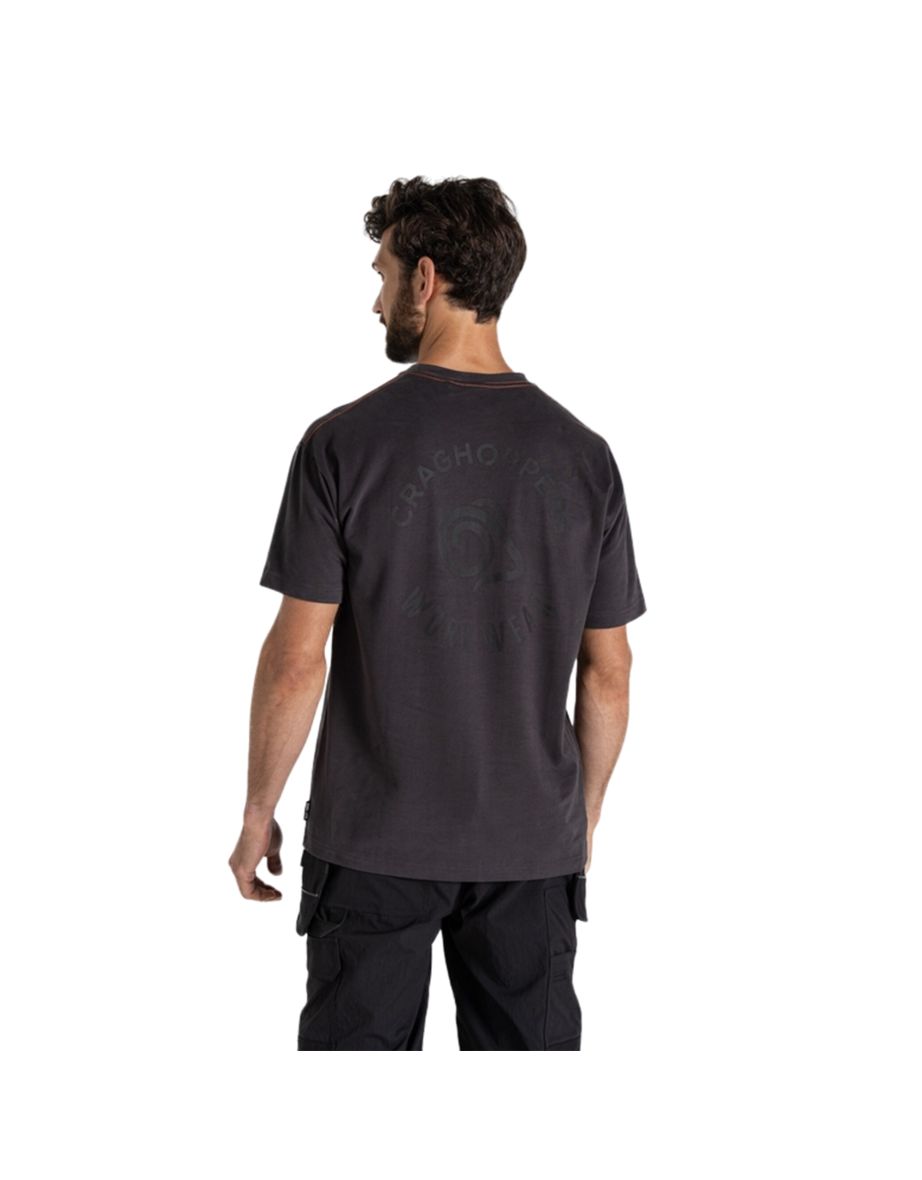 Craghoppers Mens Wakefield Pocket T-Shirt - Carbon Grey - 3