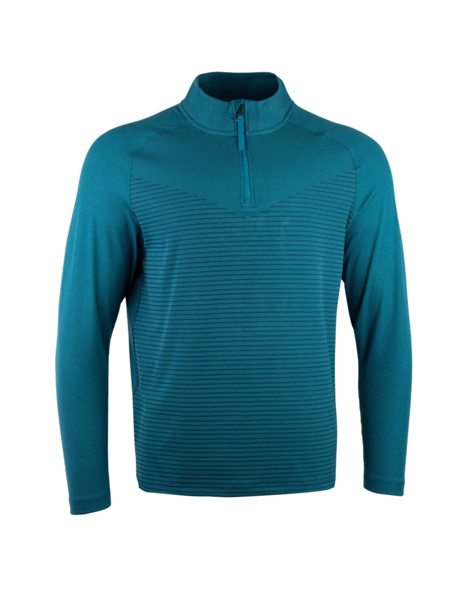 Nike Mens Vapor Half Zip Top - Bright Spruce/Obsidian Blue/Black