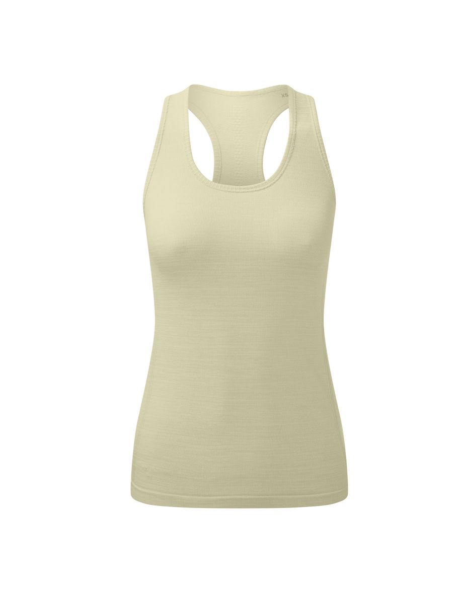TriDri Womens/Ladies Multi Sport Melange Seamless 3D Vest - Sage Green