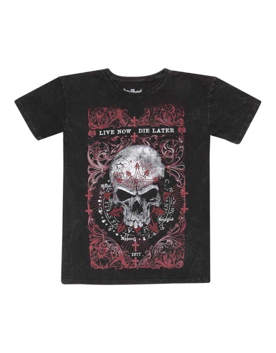 Alchemy Mens Demons Birth T-Shirt - Black