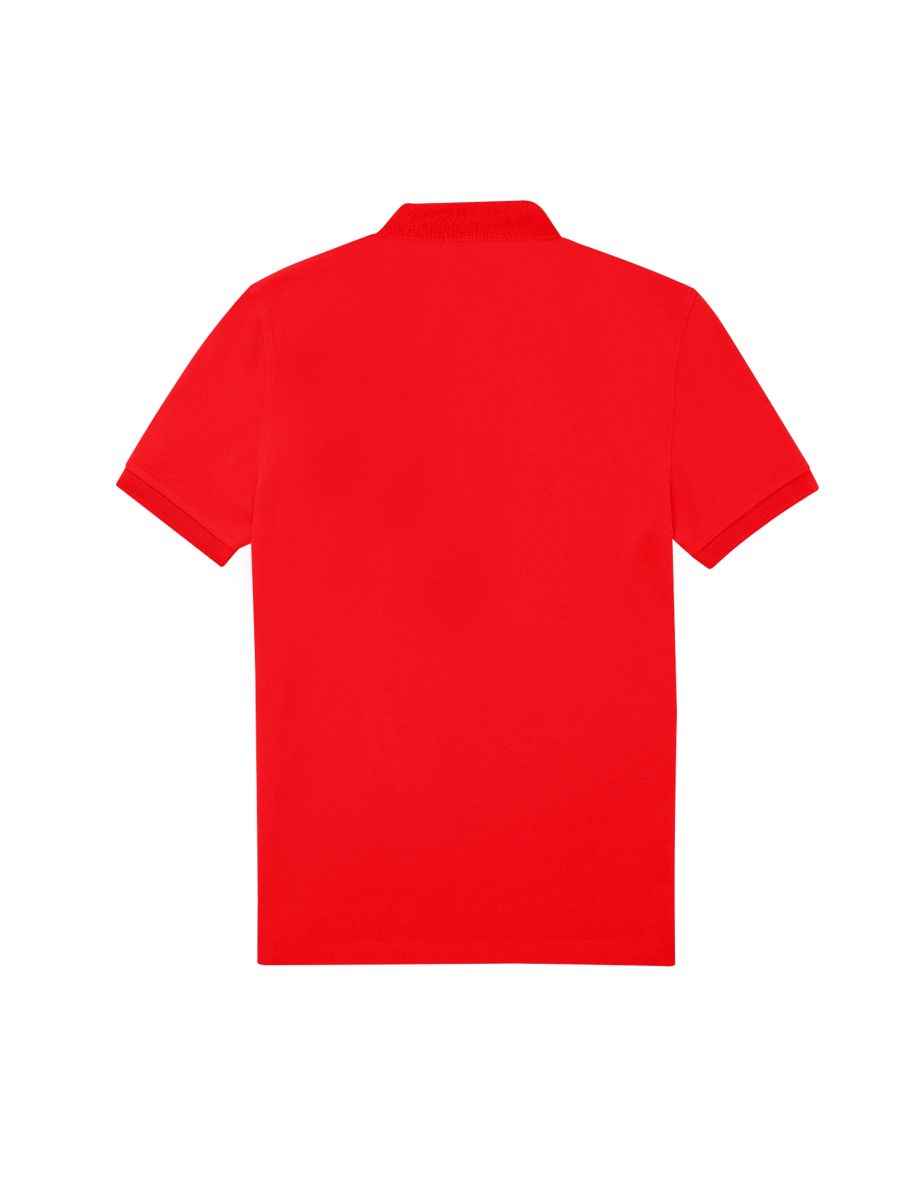 B&C Mens My Eco Polo Shirt - Pop Tomato - 1