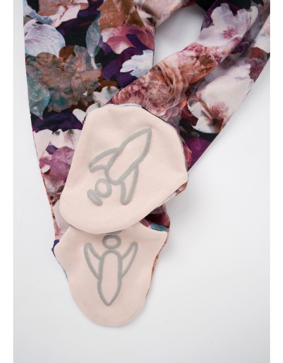 Fleur Multi Floral Tutu Babygrow and Headband - 6