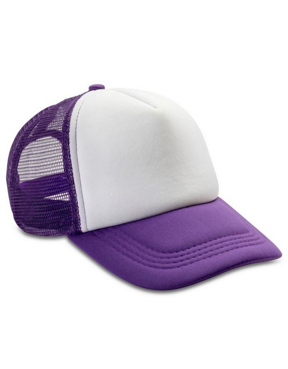 Result Detroit Trucker Cap - Purple/White
