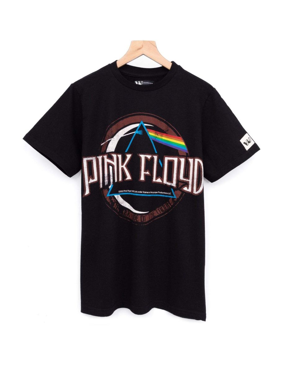 Pink Floyd Childrens/Kids Dark Side Of The Moon Band T-Shirt - Black