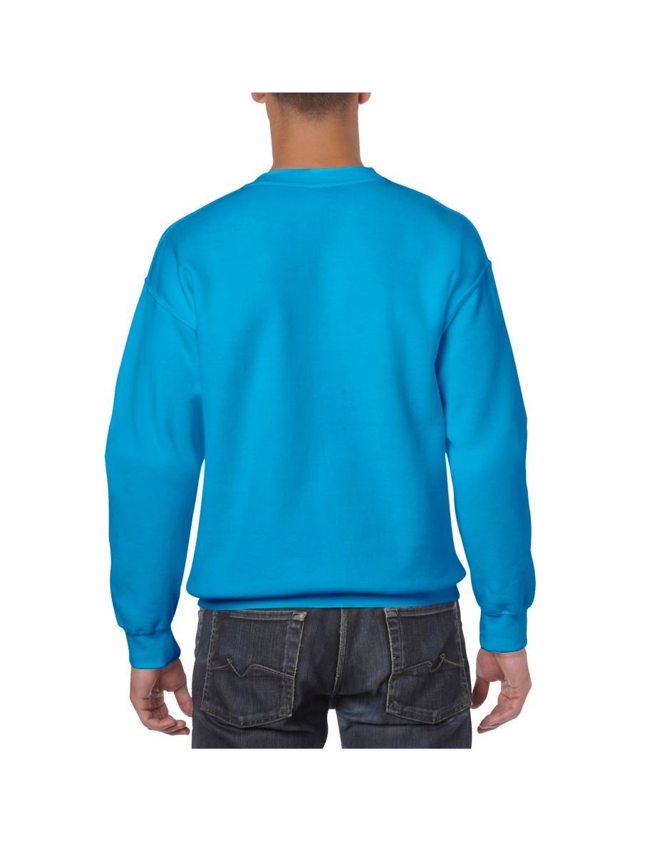 Gildan Mens Heavy Blend Sweatshirt - Sapphire Blue - 1