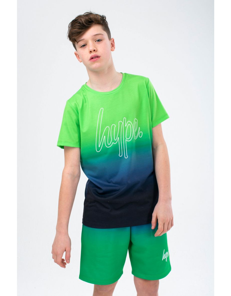 Hype Kids Hype t-shirt bright green 9/10 yrs 