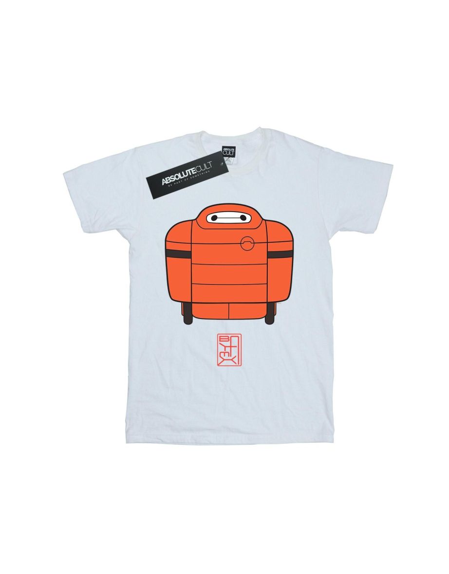 Disney Boys Big Hero 6 Baymax Suit T-Shirt - White