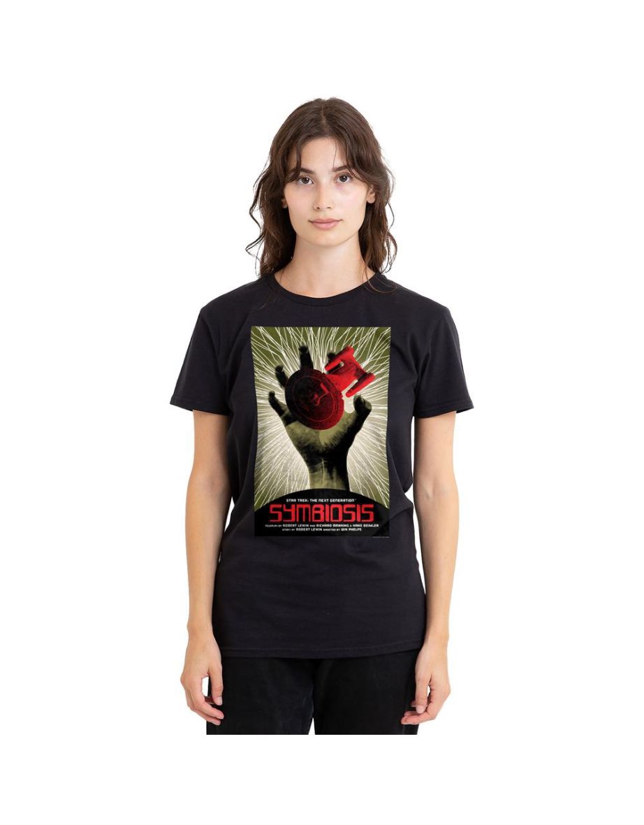 Star Trek Unisex Adult The Next Generation Season 1 Episode 22 T-Shirt - Black