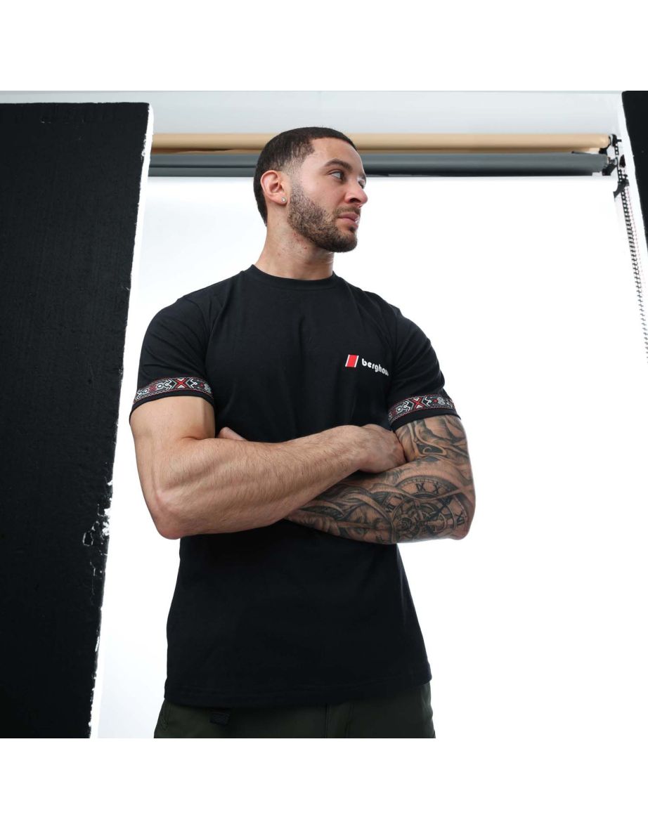 Men's Berghaus Tramantana T-Shirt in Black - 3
