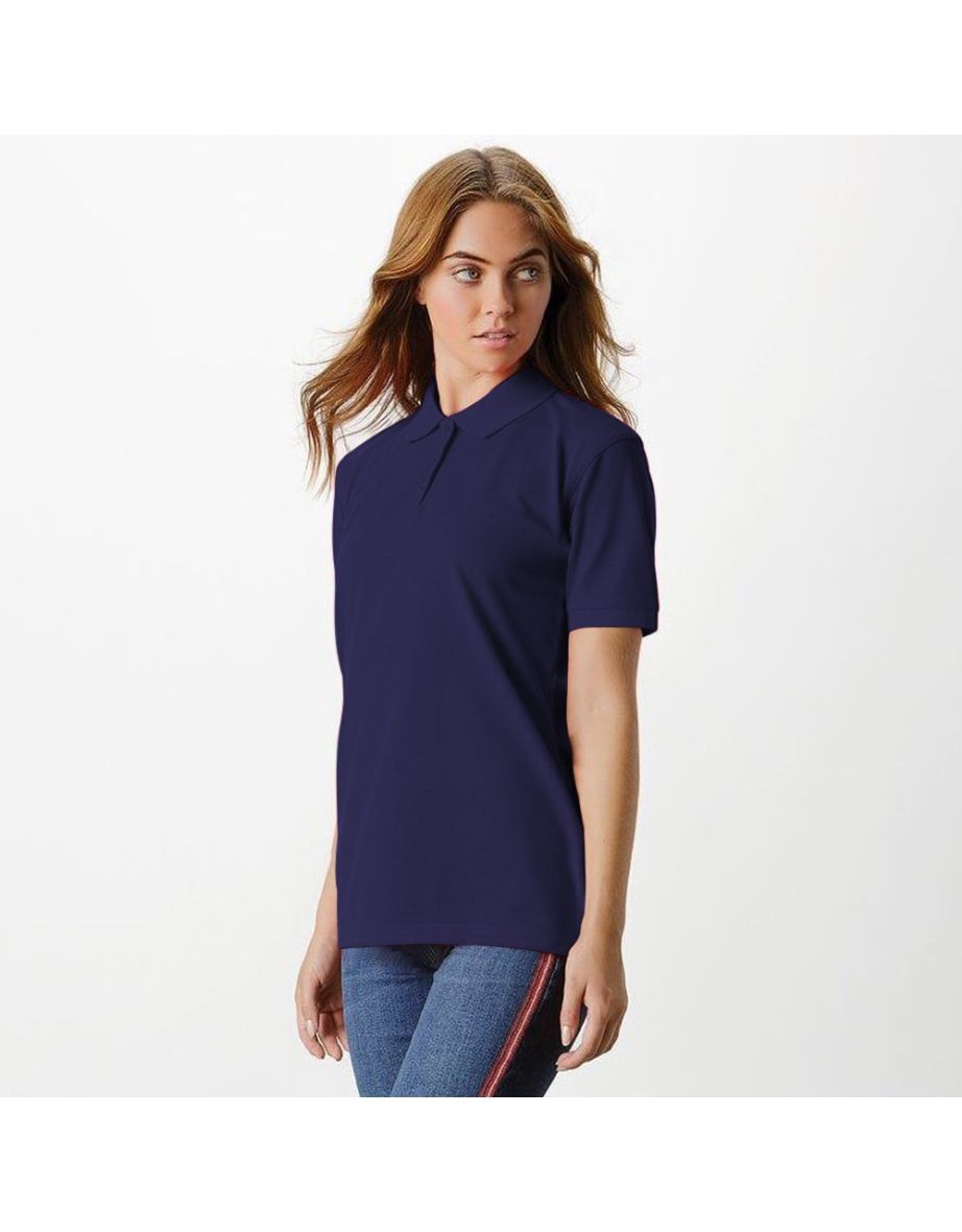 Kustom Kit Ladies Klassic Superwash Short Sleeve Polo Shirt - Navy Blue - 1