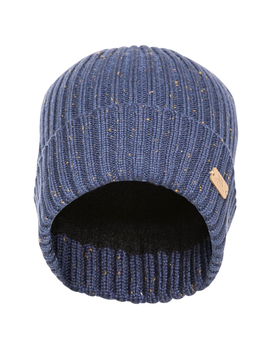 Trespass Mens Mateo Slouch Hat - Navy Fleck - 1