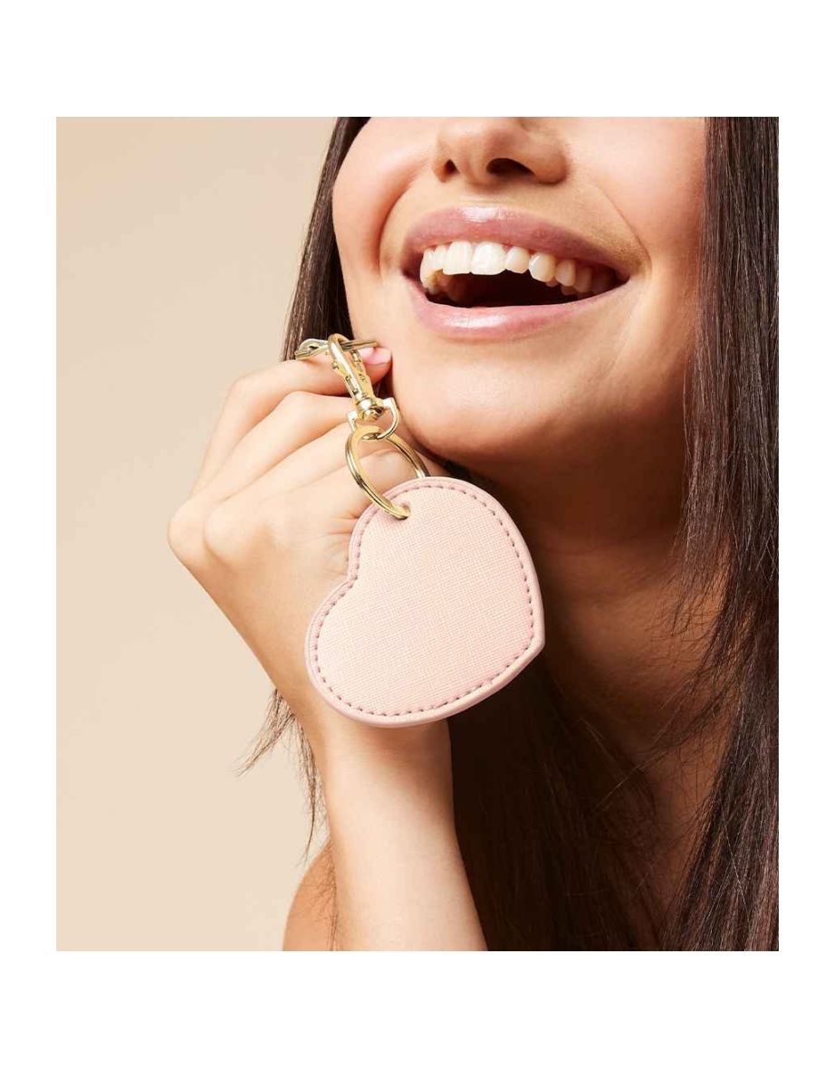 Bagbase Boutique Heart Key Clip - Soft Pink - 1