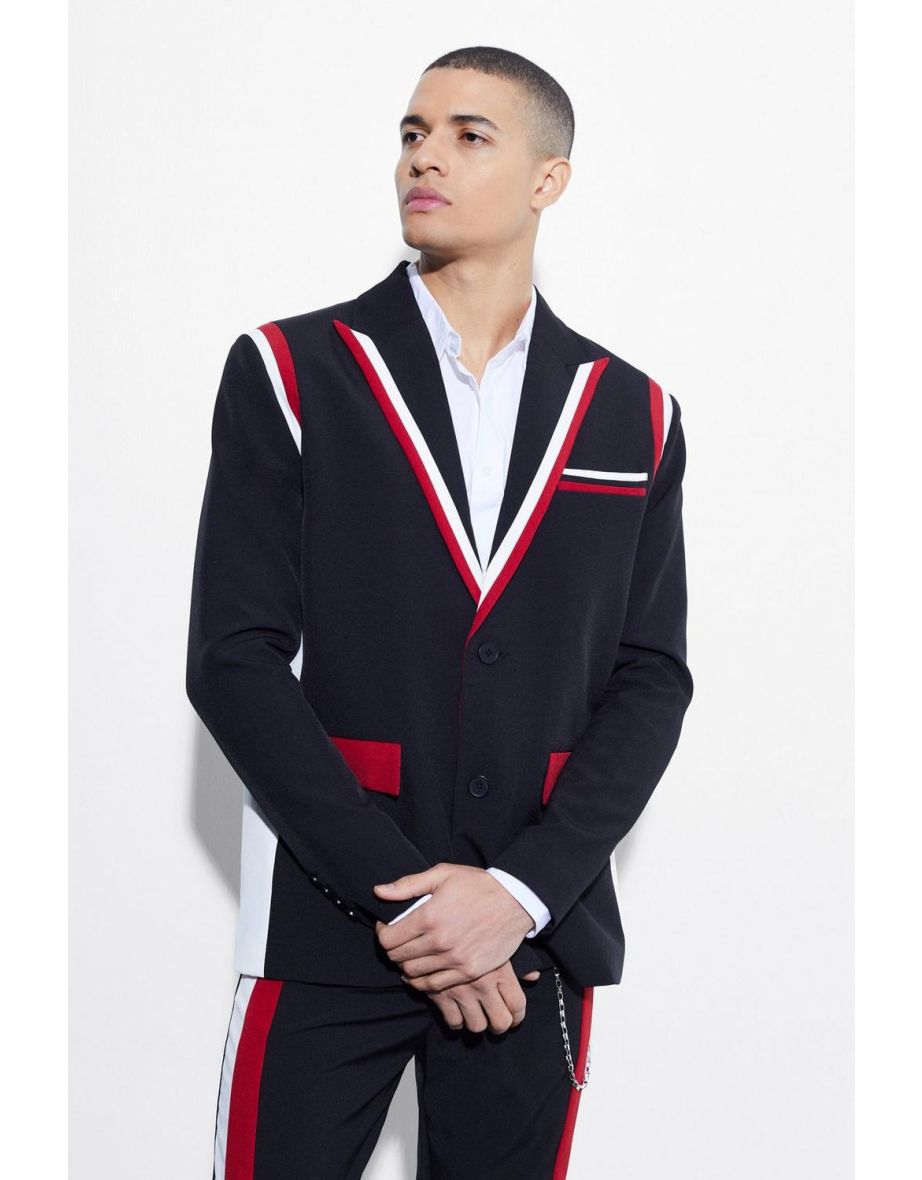 Varsity on sale blazer jacket