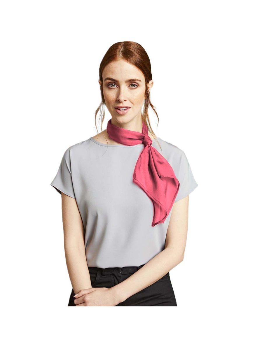 Premier Ladies/Womens Work Chiffon Formal Scarf - Fuchsia - 1