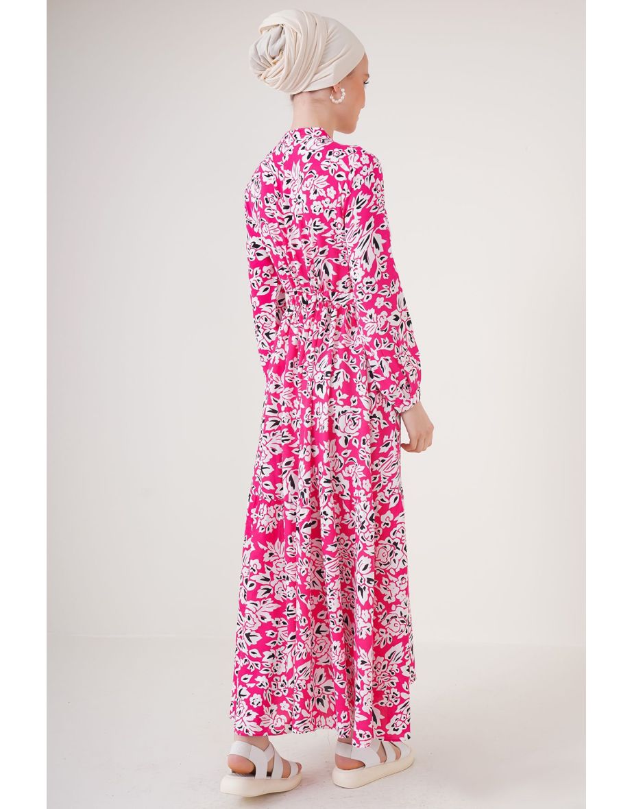 Dress - Pink - Shift - 4