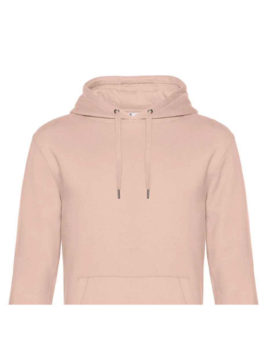 B&C Mens King Hoodie - Soft Rose - 1