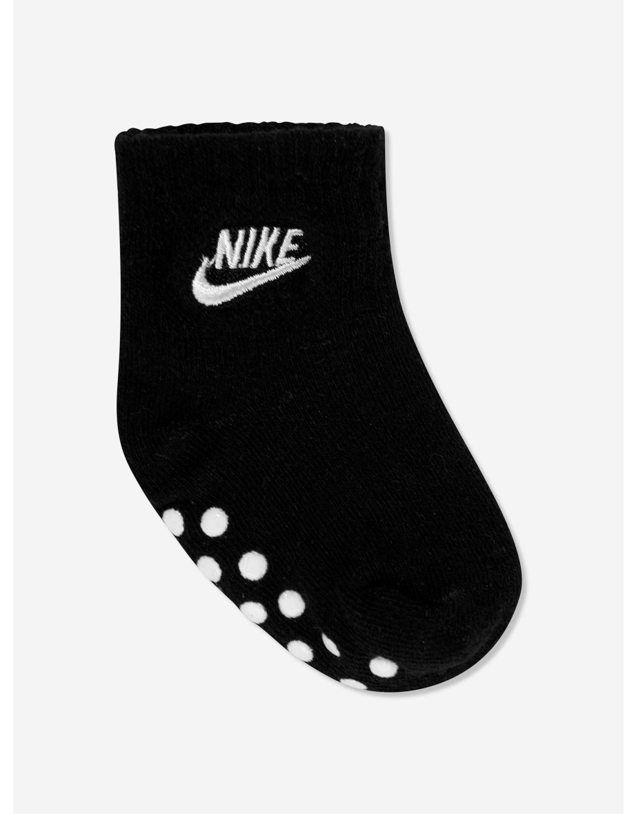 Boys Futura Gripper Socks in Black - 3