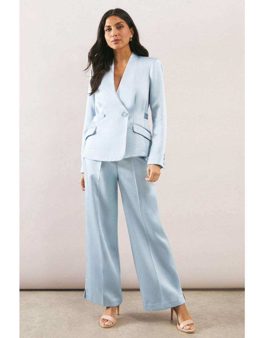 Square Cut Ankle Grazer Trouser