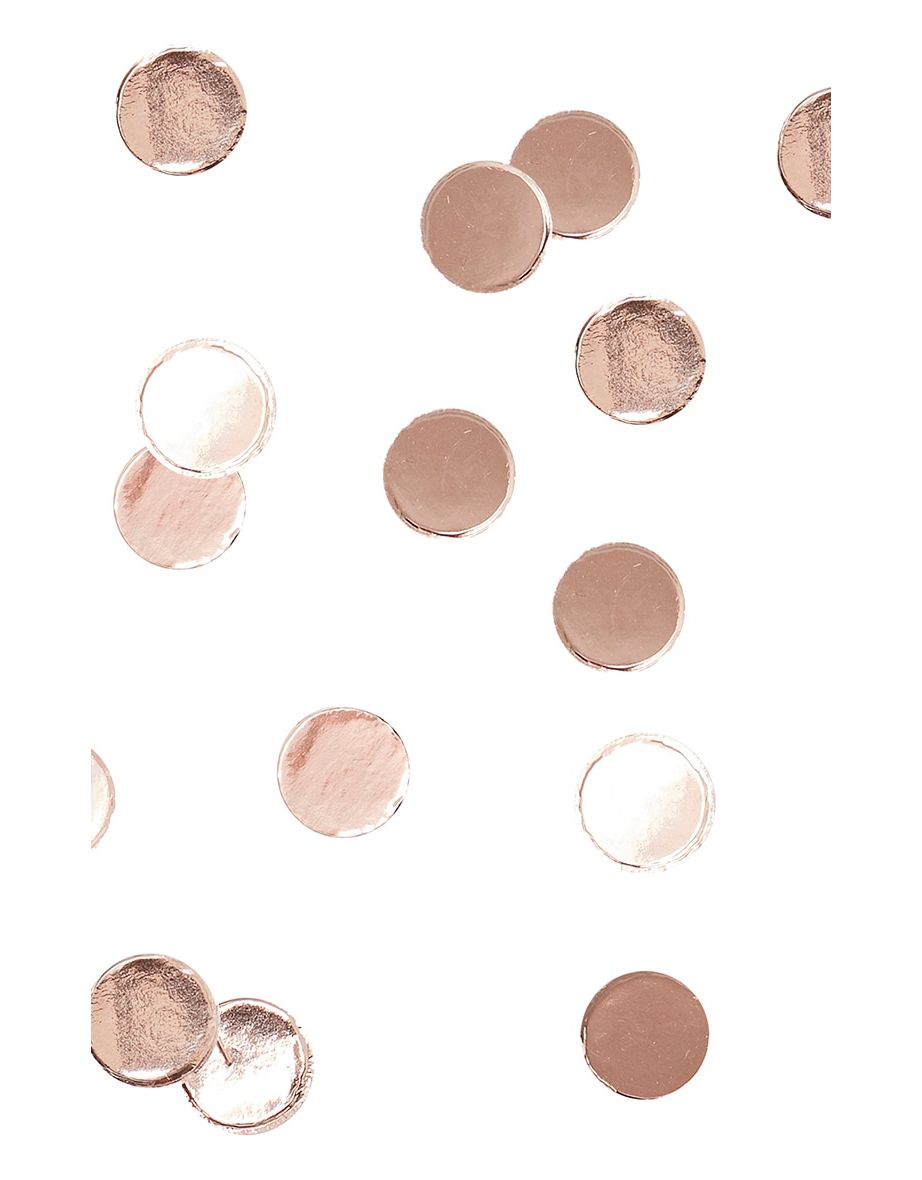 Hen & Wedding Rose Gold Table Confetti - 1