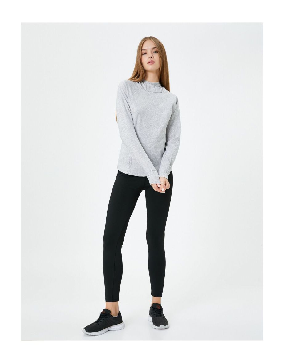 Hoodie Slim Sports Sweatshirt With Pocket