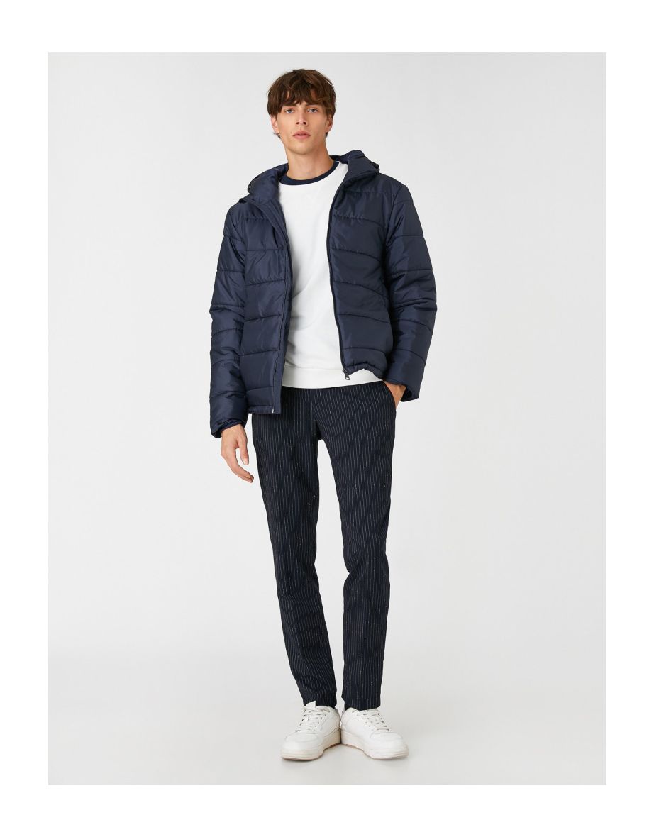 Winter Jacket - Navy blue - Puffer