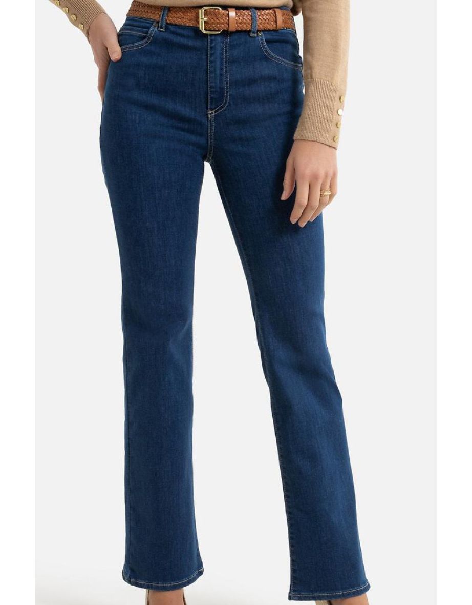 Push-Up Bootcut Jeans, Length 30.5''