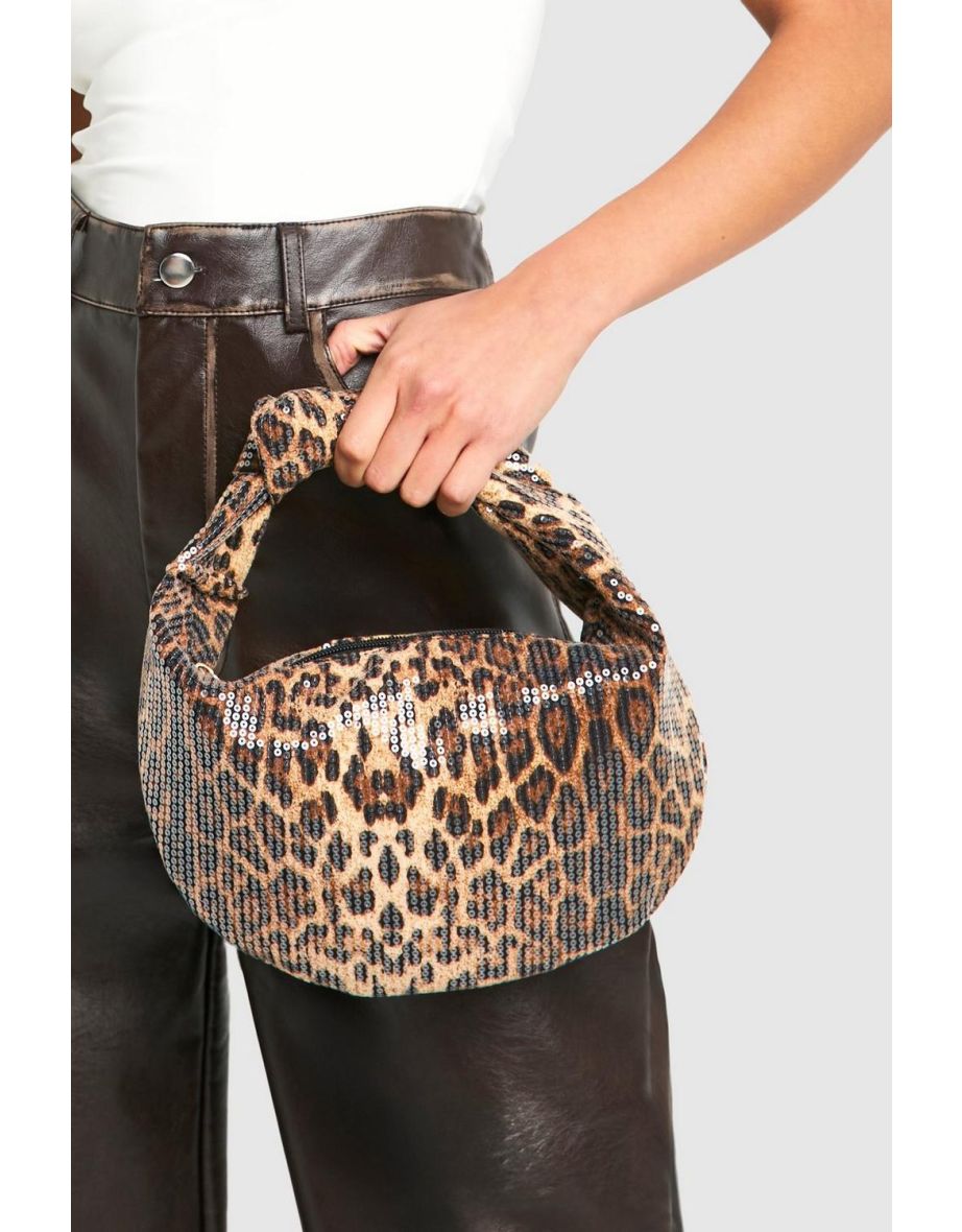 Leopard print grab bag online