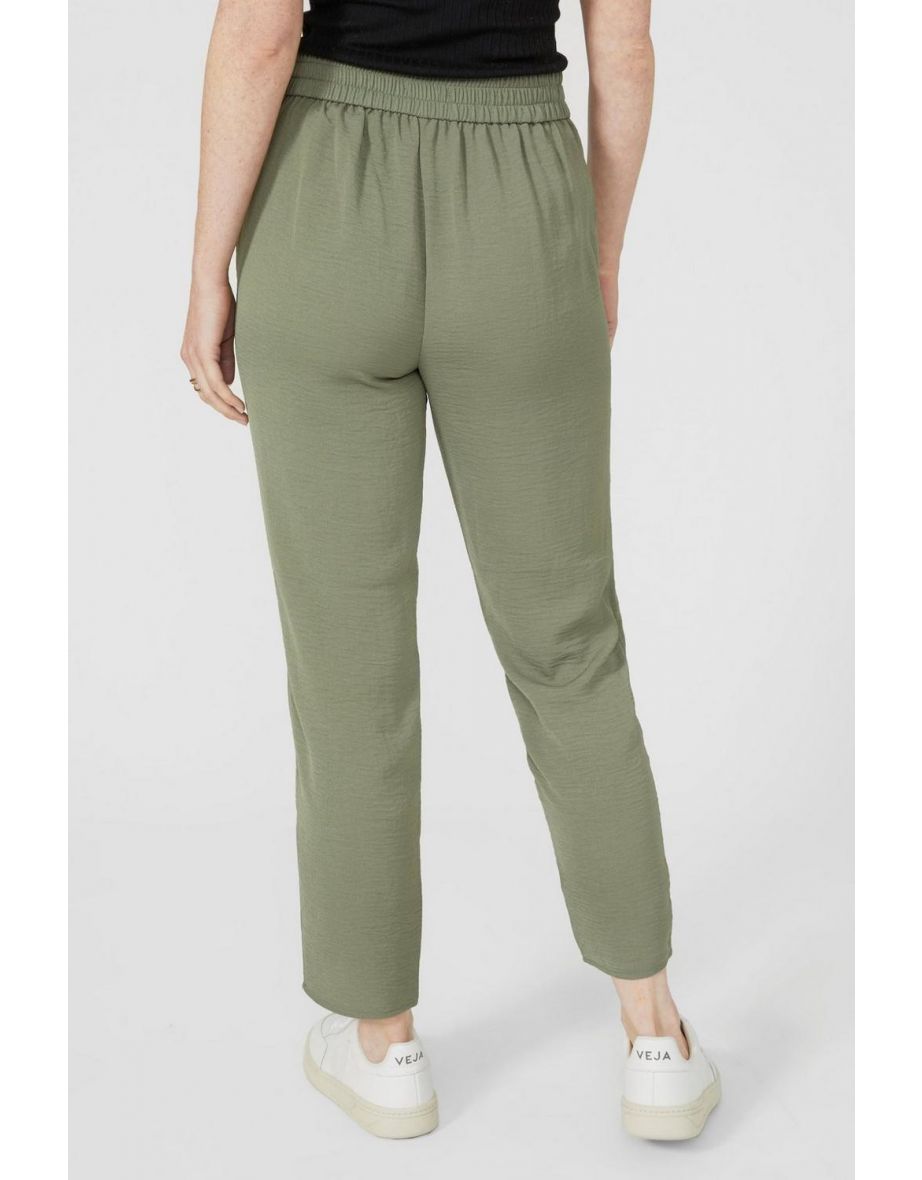 Patch Pocket Jogger - khaki - 3