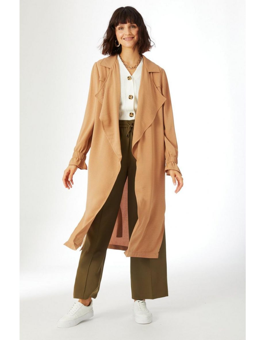 Camel lightweight outlet coat