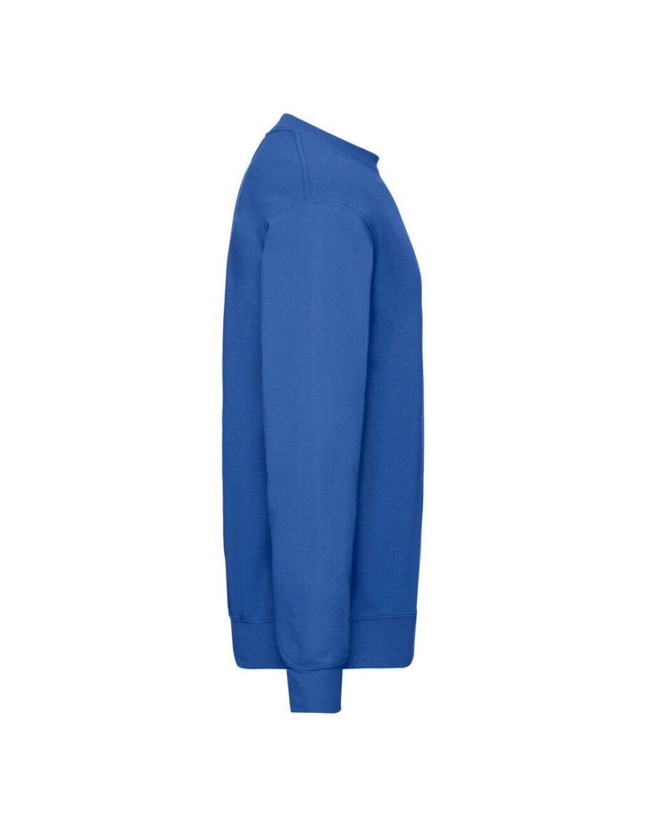 Fruit of the Loom Mens Lightweight Drop Shoulder Sweatshirt - Royal Blue - 2