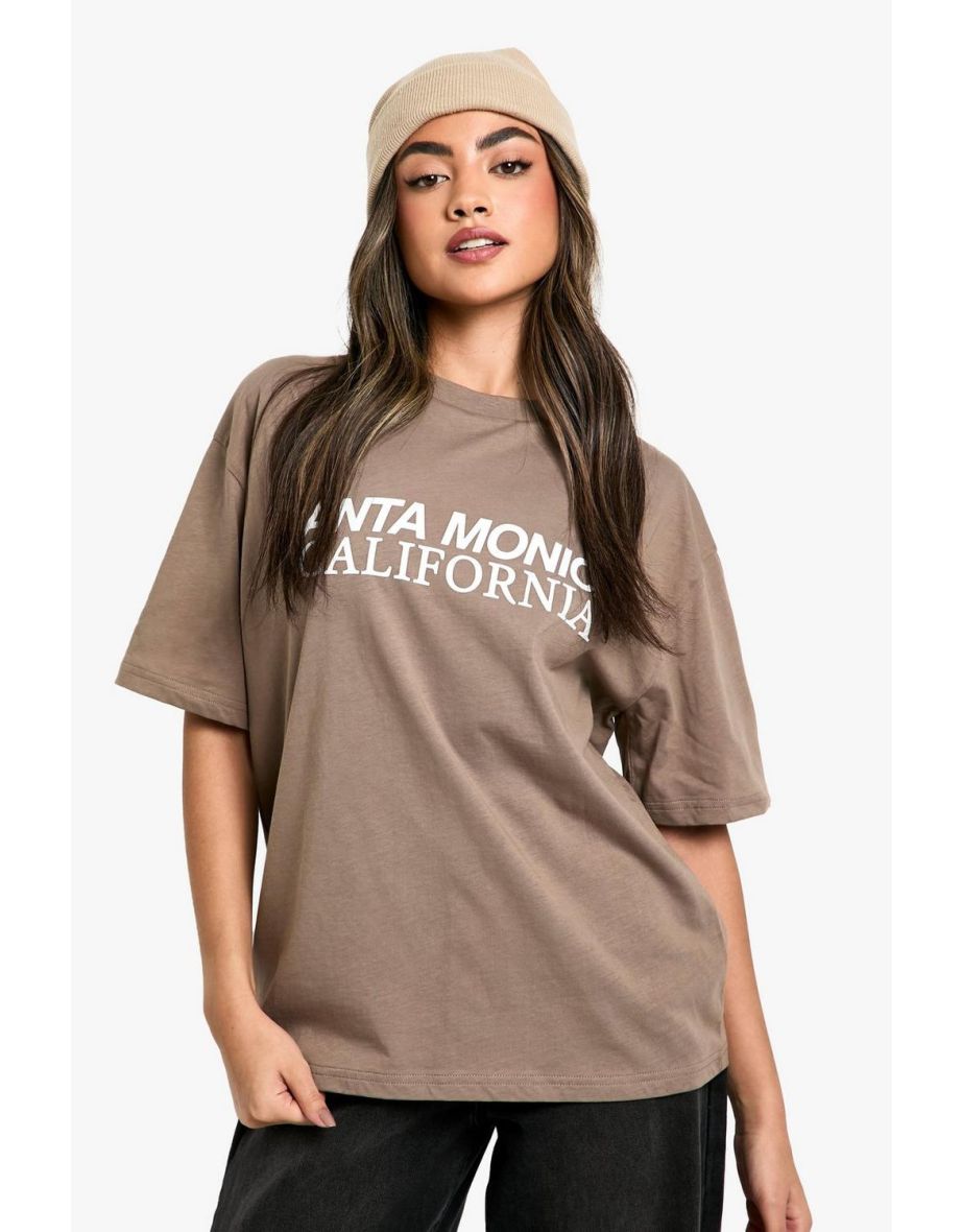 SANTA MONICA PRINT TSHIRT