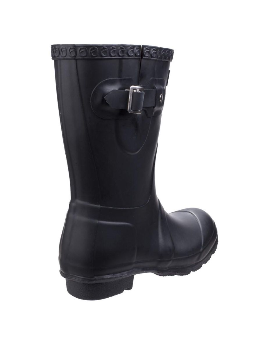 Cotswold Womens/Ladies Windsor Short Waterproof Pull On Wellington Boots - Black - 3