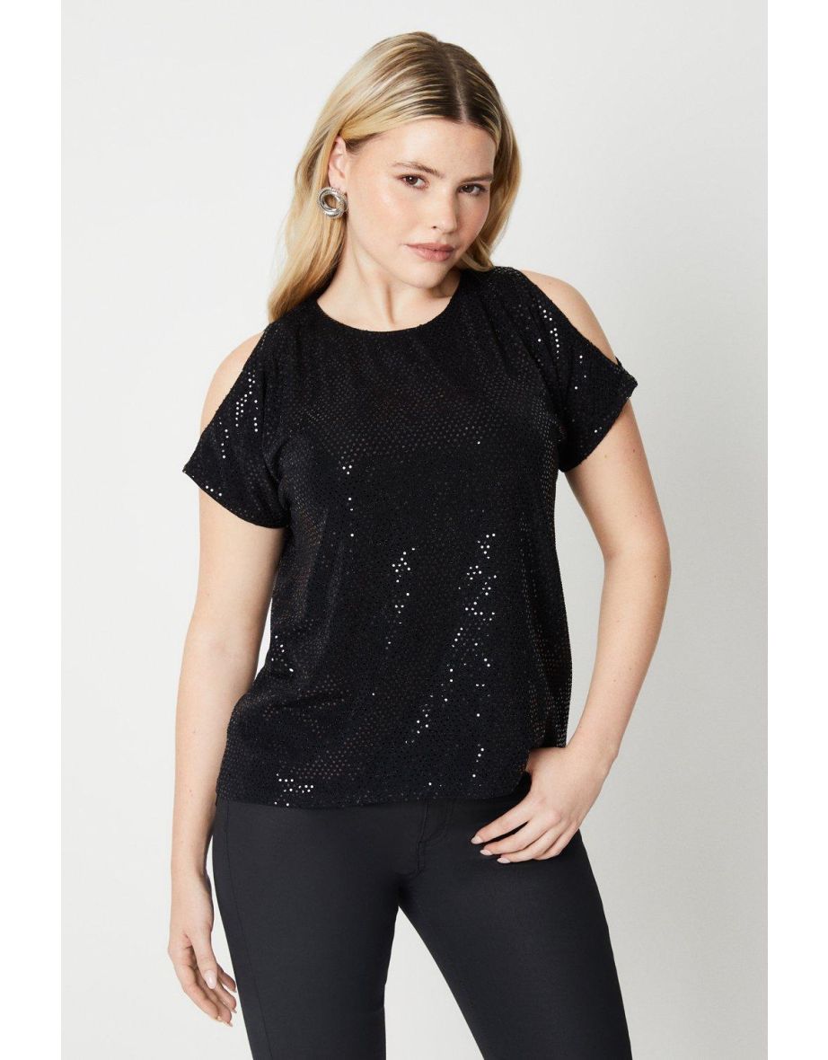 Sequin tops sales dorothy perkins